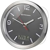 Bresser 8020116 Wanduhr Mytime Thermo-/Hygro Funk Baduhr mit Thermometer...