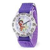 Disney Unisex-Kinder Analog Quarz Uhr mit Nylon Armband W002977
