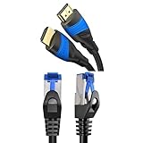 KabelDirekt - HDMI Kabel 8K/4K – 5m – 8K@60Hz, unterstützt alle HDMI...