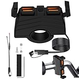 Handy-Ladegerät für Motorrad, Motorrad, USB-Handy-Ladegerät – 3.0...
