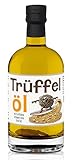 Schwarzes Trüffelöl mit echtem Trüffel, 250ml. Mit Premium Nativem...