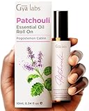 Gya Labs Patchouli-Parfümöl-Roll-on für Frauen – Lang anhaltender...