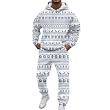 trainingsanzug herren xl, Weihnachtsanzug Herren 2-Teilig Hoodie und...