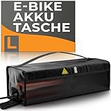 Wheeloo Ebike Akku Tasche bis 49 cm I sicher Laden Dank Kabeldurchführung...