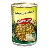 ERASCO Erbsen-Eintopf mit Schweinefleisch (1 x 400g), In rund 5 Minuten...