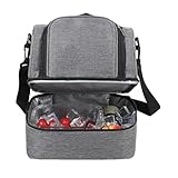 GkgWuxf Kühltasche, Picknicktasche, Reisetasche, wasserdicht, tragbar,...