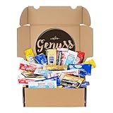 Genussleben Box mit 1000g Mini Portionen Senf, Ketchup und Mayonnaise -...