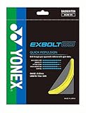 YONEX BG Exbolt 65 Badmintonsaite, Gelb