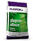 growkingz Plagron Allmix 50L, organische Pflanzenerde aus Torf- und...