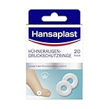 Hansaplast Hühneraugenringe (20 Stück), Hühneraugen Pflaster für...