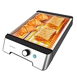 Cecotec Horizontaler Toaster - Flacher Toaster 3 Widerstände NiceSlice...