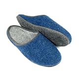 Pantoffelmann Filzpantoffel Navy 43