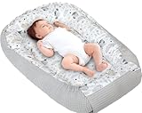 Medi Partners Babynest Nestchen für Neugeborene - 100x60x15 Babynestchen...