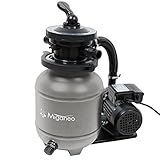 Miganeo Sandfilteranlage Speed Clean Dynamic 6500 - Grau | Pumpenleistung...