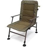 G8DS® XPR Angelstuhl gepolstert Schlammfüße verstellbar Armlehnen bequem...
