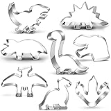 Dinosaurier Ausstecher keksausstecher Set-8-teilig-Trex, Brontosaurus,...