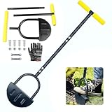 RIRIDAMAI Rasenkantenstecher mit Stiel 107cm, Rasenstecher Kantenstecher...