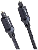 Amazon Basics Toslink Optisches Digital Audiokabel, für Fernseher, 1 m,...