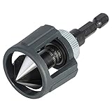 wolfcraft Kegelsenker mit Tiefenstopp, Sechskant-Schaft - 4390000 - Für...