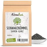 Schwarzkümmel Samen ganz 500g | pfeffrig, rauchiger Geschmack mit kernigem...