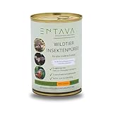 ENTAVA Frisches Insektenpüree - 100% Insekten, Igelfutter, Vogelfutter,...
