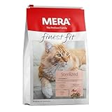 MERA finest fit Sterilized, Katzenfutter trocken für sterilisierte oder...