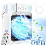XTTANK 1200ml Mobile Klimaanlage mit Fernbedienung, 5 in 1 Mobiles...