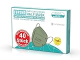 Simplecase 40 Stück FFP2 Masken, CE Zertifiziert von offiziell benannter...
