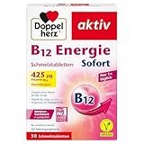 Doppelherz B12 Energie Sofort – Vitamin B12 trägt zur Verringerung von...