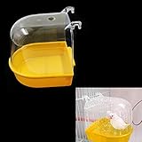 Vogel Badewanne Badehaus Papageien Vogelbäder - mit Haken Feeder Meisten...