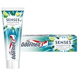 Odol-med3 SENSES Zahnpasta, revitalising Eukalyptus, Limette & Minze,...