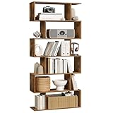 VASAGLE Bücherregal, mit 6 Ebenen, Standregal, Büroregal, freistehend,...