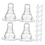RORPOIR 20 Stück 20 teiliges flexibles Flaschendeckel Set mit Nippel...