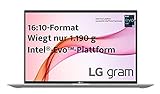 LG gram 16 Zoll Ultralight Notebook 2021 Edition - 1,19 kg leichter Intel...