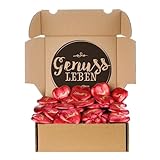 Genussleben Box mit Herz Lindt Schokolade Vollmilch Schokoladenherzen...