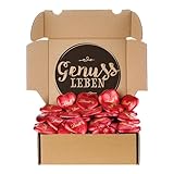 Genussleben Box mit Herz Lindt Schokolade Vollmilch Schokoladenherzen...