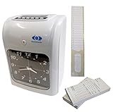 Stempeluhr Starter Paket Inklusive Karten und Kartenständer Deutsche...