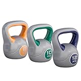 GORILLA SPORTS® Kettlebell - 2kg, 3kg, 4kg, 5kg, 6kg, 8kg, 10kg, 12kg,...