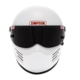 Simpson 6200051-F Helm Bandit 2015, Weiß, XXL