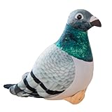 Kuscheltier Taube 20cm Realistischer Weiches Plüsch Taube Spielzeug...