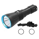 Mtlavishness XHP70 Professionelle Tauchlampe, 10.000 lm, starkes Licht,...