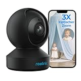 Reolink 5MP PTZ WLAN Überwachungskamera Innen, 2,4/5 GHz WiFi Baby Monitor...