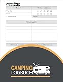 Camping Logbuch, Reisetagebuch | punktiert für Reisen mit Camper:...