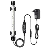 VARMHUS Tauchen Aquarium Licht,Aquarium LED Beleuchtung mit Timer Auto...