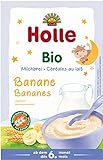 Holle Bio-Milchbrei Banane (6 x 250 gr)