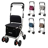 Mobiclinic®, Rollator, Coliseo, Mit großer einkaufstasche und sitz, 21 l,...