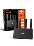 Tenda 4G08 LTE Router,4G+ Router unterstützt SIM Karten,4G+ Cat6 bis zu...