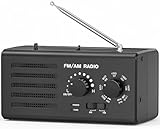 Tendak Tragbares Radio Batteriebetrieben FM/AM/UKW, Transistorradio...