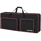 OUUTMEE 61Noten keyboardtasche, für E-Klaviere, 600D Oxford-Stoff mit 10...