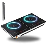 Sommertal Induktionskochfeld 2 Platten 3500W - Super Slim Design, tragbar,...